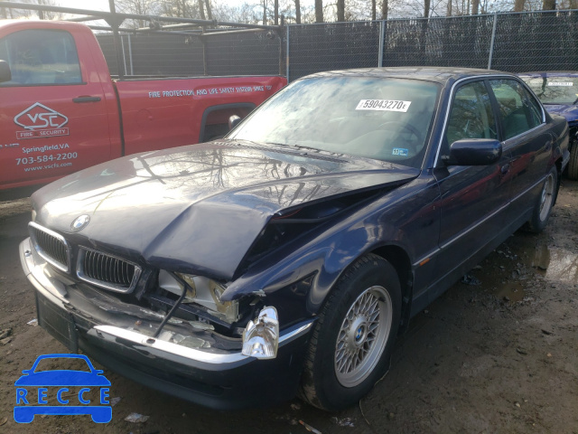 1997 BMW 740IL WBAGJ832XVDM02127 image 1