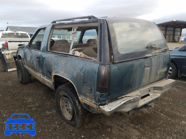 1992 CHEVROLET BLAZER K15 1GNEK18K2NJ310459 зображення 2