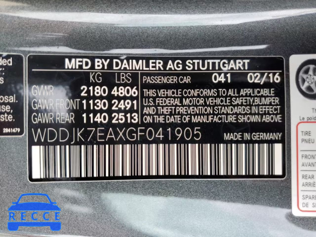 2016 MERCEDES-BENZ SL 63 AMG WDDJK7EAXGF041905 image 11