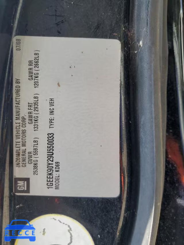 2009 CADILLAC PROFESSION 1GEEK90Y29U550033 image 11