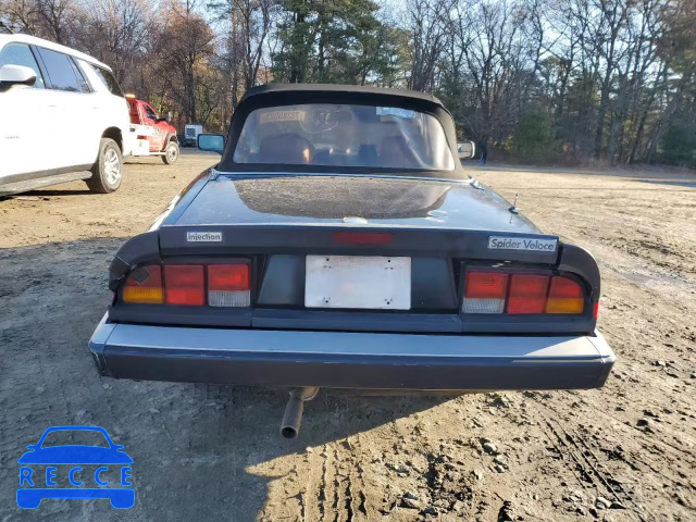 1987 ALFA ROMEO SPIDER VEL ZARB05762H1055598 image 5