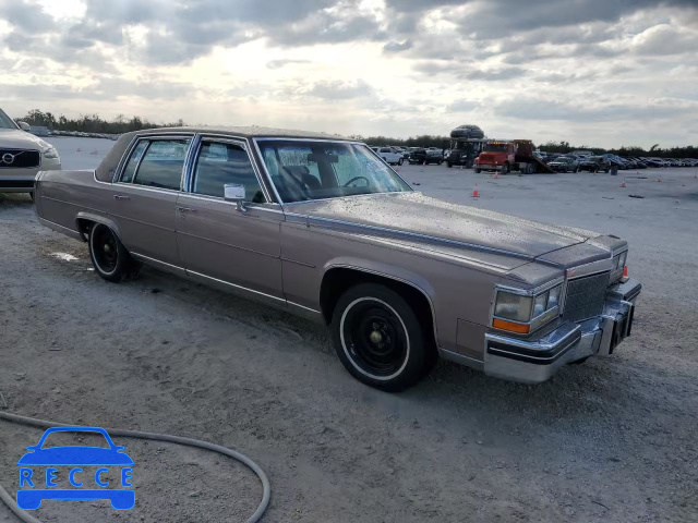 1984 CADILLAC FLEETWOOD 1G6AW6981E9139140 Bild 3