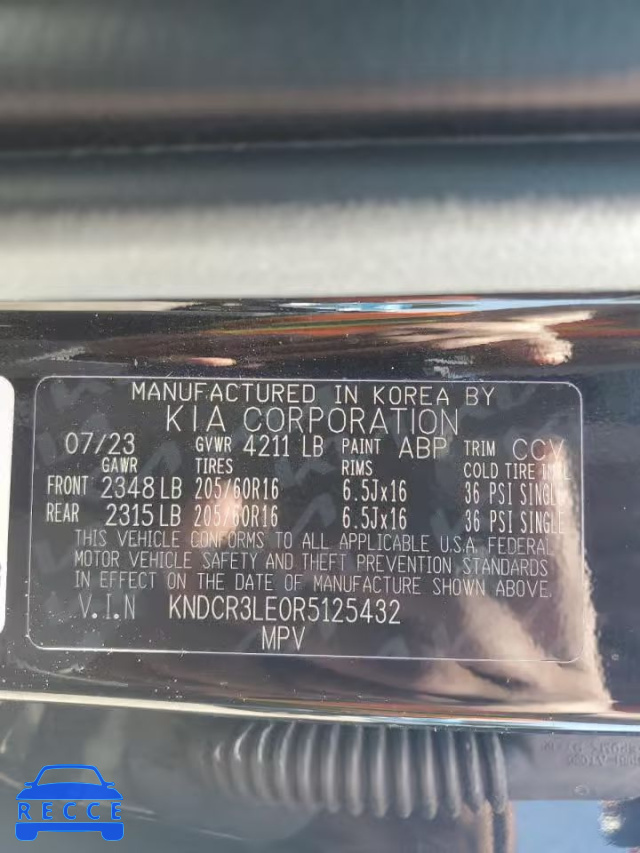 2024 KIA NIRO EX KNDCR3LE0R5125432 image 11