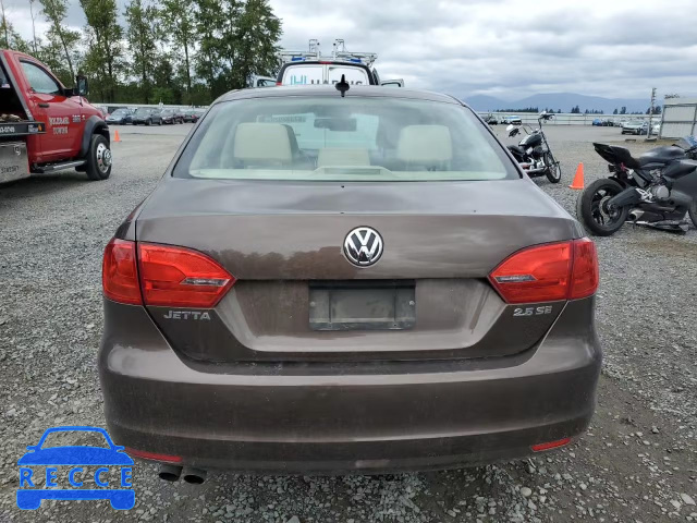 2012 VOLKSWAGEN JETTA SE 3VWDP7AJ2CM328001 image 5