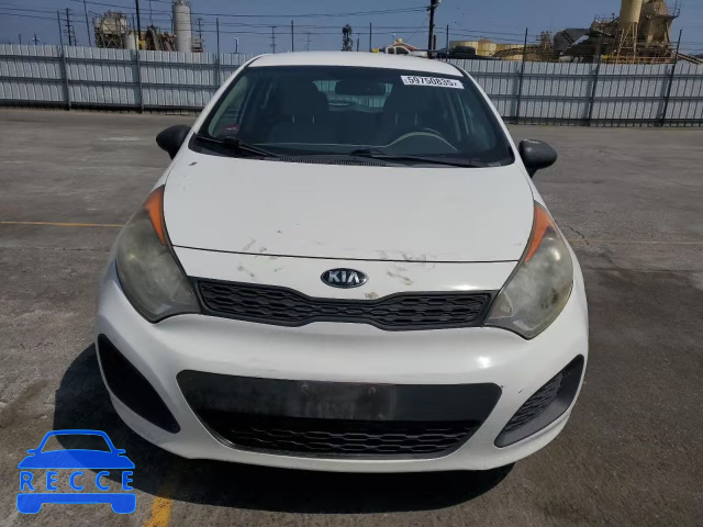 2013 KIA RIO LX KNADM5A33D6255818 image 4