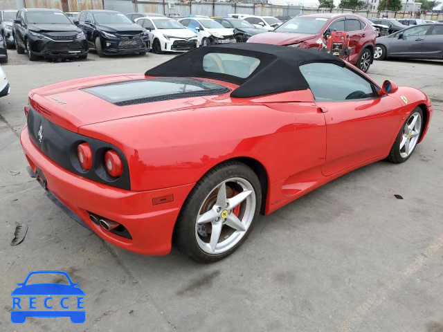 2004 FERRARI 360 SPIDER ZFFYT53A940136503 image 2