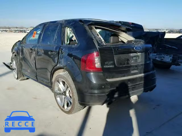 2013 FORD EDGE SPORT 2FMDK3AK8DBE07321 зображення 2