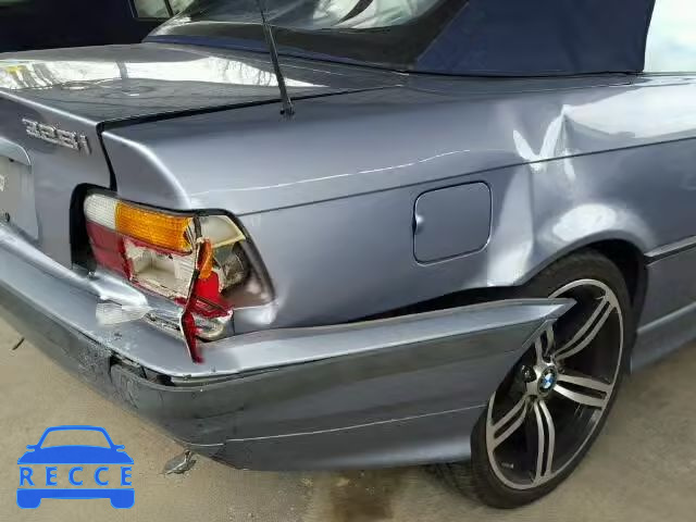 1996 BMW 328IC AUTO WBABK8321TET91601 image 9