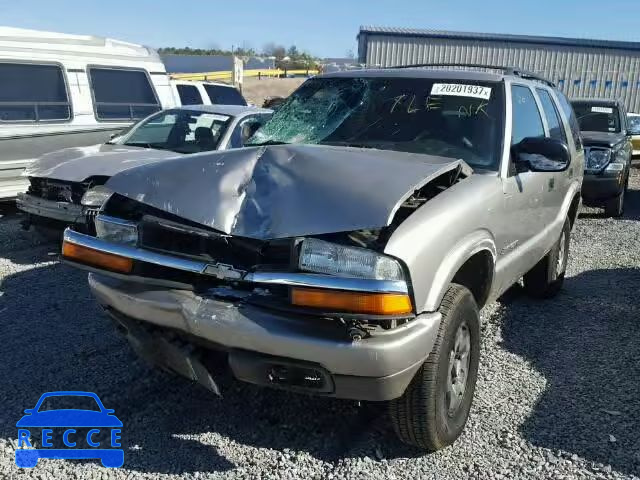 2005 CHEVROLET BLAZER 1GNDT13X85K109607 image 1