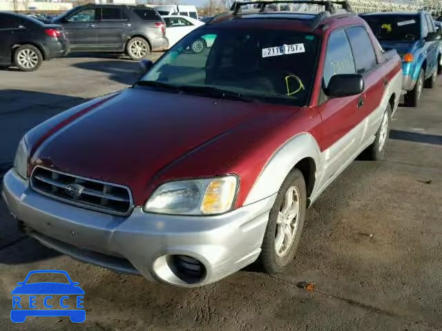 2003 SUBARU BAJA SPORT 4S4BT62C637114246 image 1