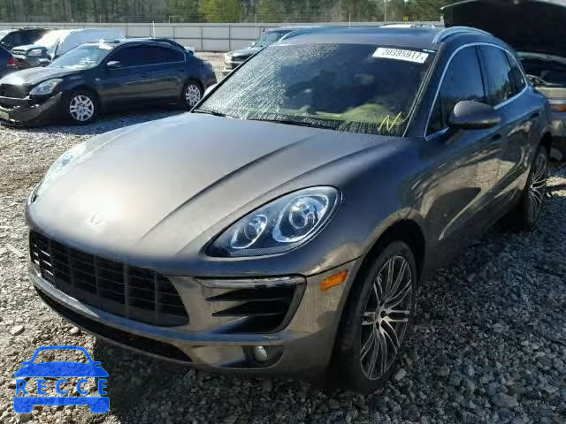 2015 PORSCHE MACAN S WP1AB2A54FLB41146 image 1