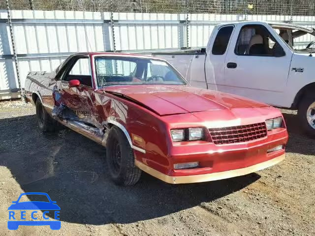 1984 CHEVROLET EL CAMINO 1GCCW80H8ER100611 image 0