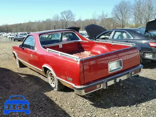 1984 CHEVROLET EL CAMINO 1GCCW80H8ER100611 image 2