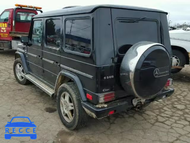 2002 MERCEDES-BENZ G500 WDCYR49E22X133717 image 2