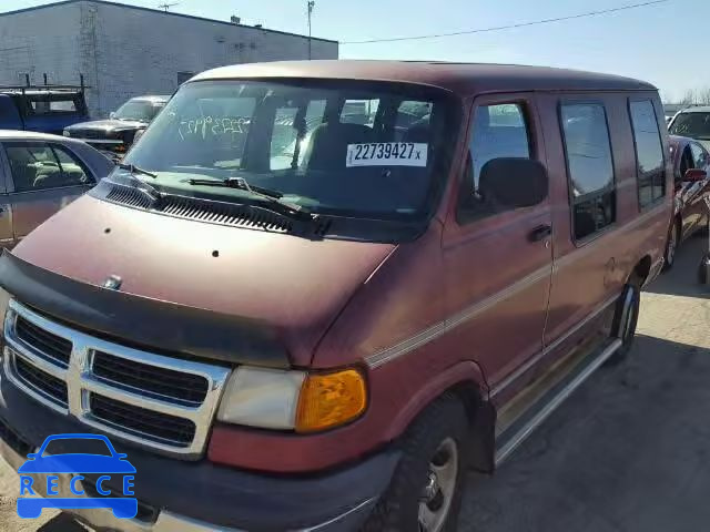 2001 DODGE RAM VAN B1 2B6HB11X71K552680 зображення 1