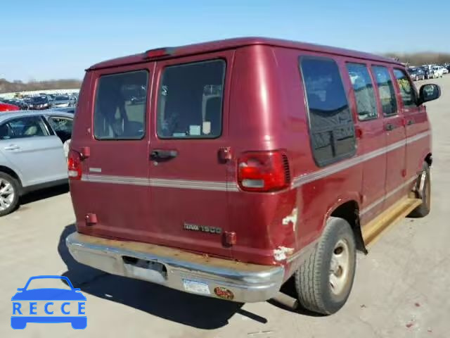 2001 DODGE RAM VAN B1 2B6HB11X71K552680 зображення 3