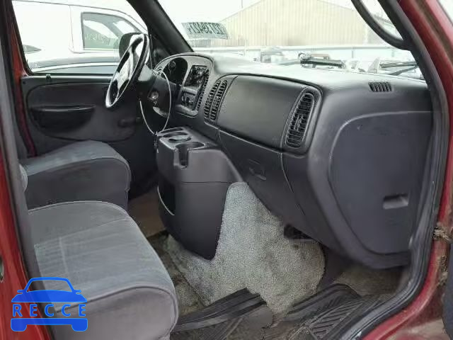 2001 DODGE RAM VAN B1 2B6HB11X71K552680 зображення 4