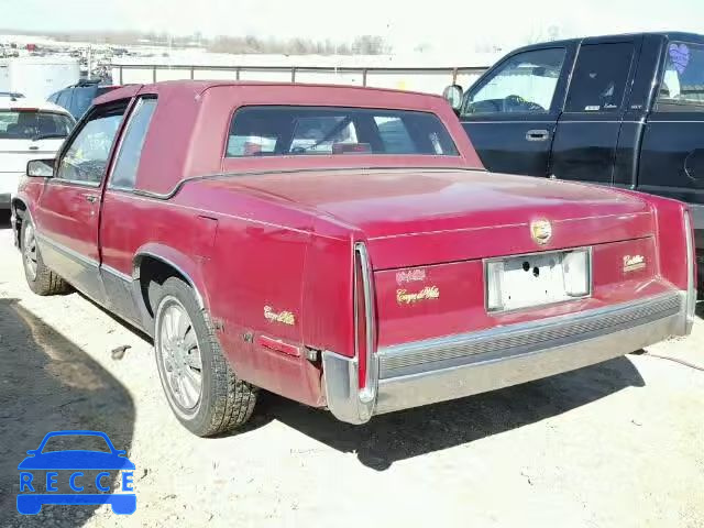 1990 CADILLAC DEVILLE 1G6CD1334L4327966 зображення 2