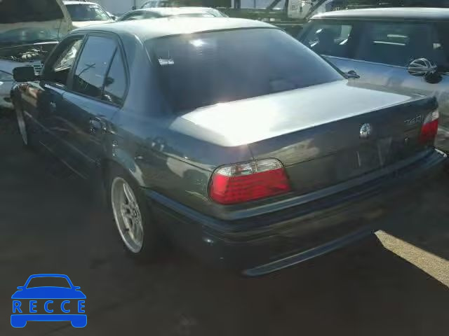 2000 BMW 740I AUTOMATIC WBAGG8341YDN77726 image 2