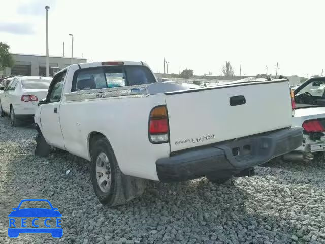 2000 TOYOTA TUNDRA 5TBJN3215YS109035 image 2