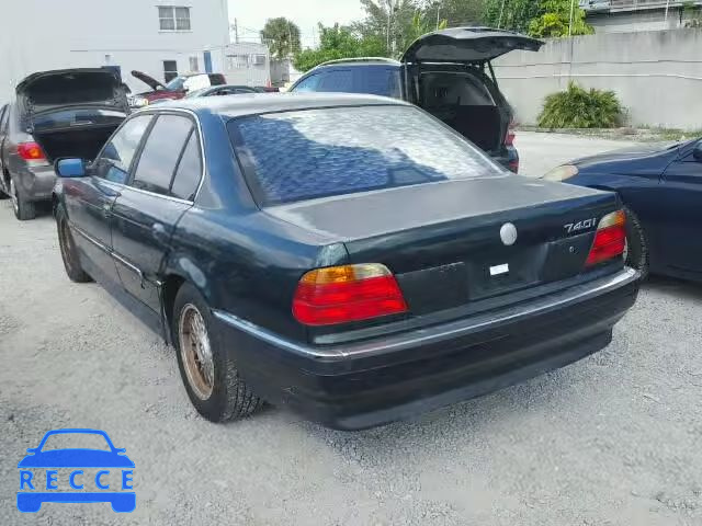 1995 BMW 740I AUTOMATIC WBAGF6324SDH04033 image 2