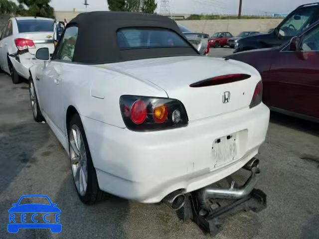 2006 HONDA S2000 JHMAP21456S003842 image 2