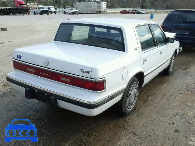 1991 DODGE DYNASTY 1B3XC46R6MD157390 image 3