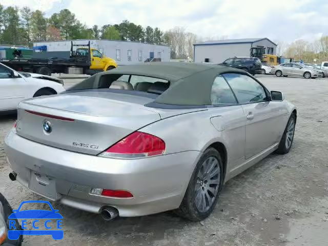 2004 BMW 645CI WBAEK73414B320443 image 3