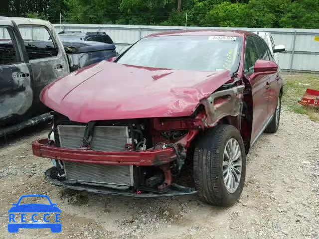 2016 LINCOLN MKX SELECT 2LMTJ6KR2GBL75101 image 1