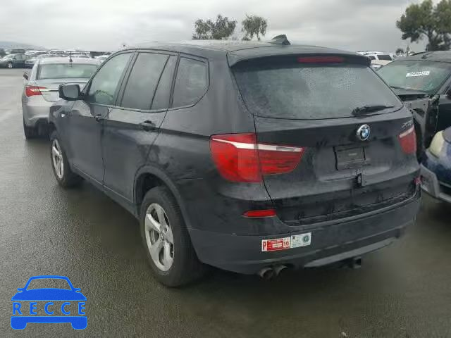 2012 BMW X3 XDRIVE2 5UXWX5C56CL725792 image 2