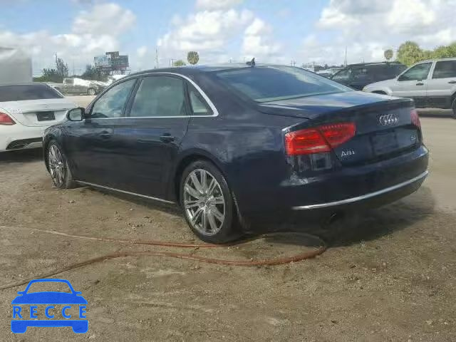 2012 AUDI A8 L QUATT WAURVAFD2CN016374 image 2