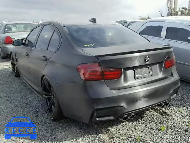 2015 BMW M3 WBS3C9C53FP805774 image 2