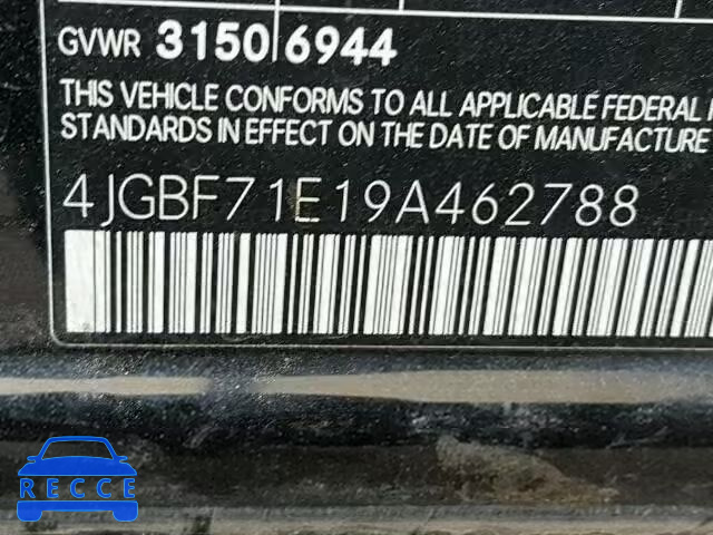 2009 MERCEDES-BENZ GL450 4 MA 4JGBF71E19A462788 зображення 9