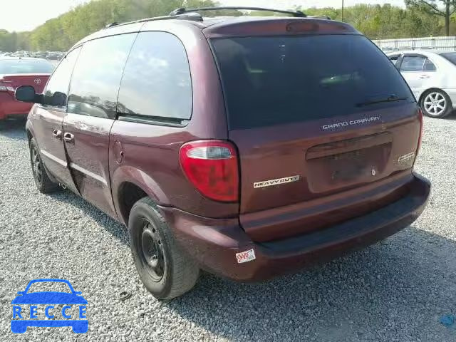 2001 DODGE CARAVAN SP 1B8GP45361B252857 image 2