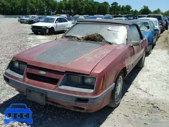 1986 FORD MUSTANG LX 1FABP27MXGF324885 Bild 1