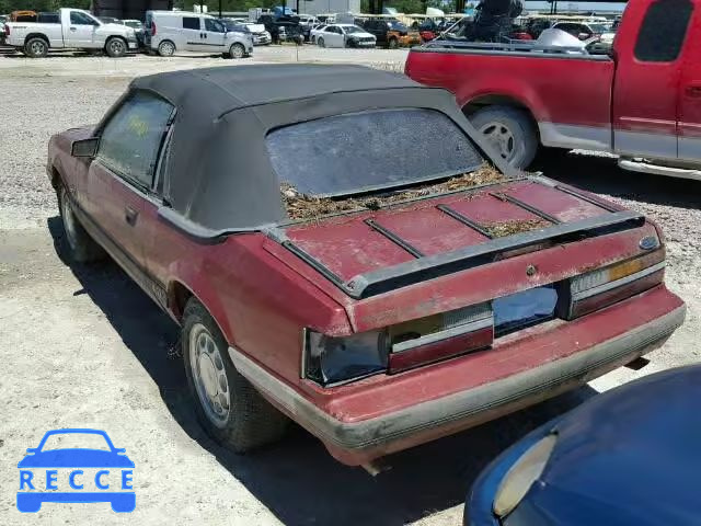 1986 FORD MUSTANG LX 1FABP27MXGF324885 image 2