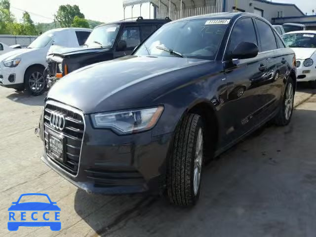 2014 AUDI A6 PREMIUM WAUGFAFC6EN019678 зображення 1