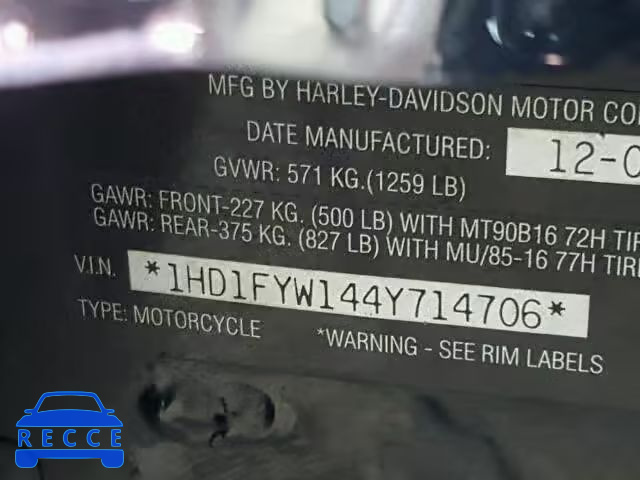 2004 HARLEY-DAVIDSON FLHRSI 1HD1FYW144Y714706 image 19