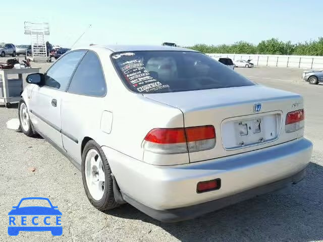 1999 HONDA CIVIC HX 1HGEJ7226XL042290 зображення 2