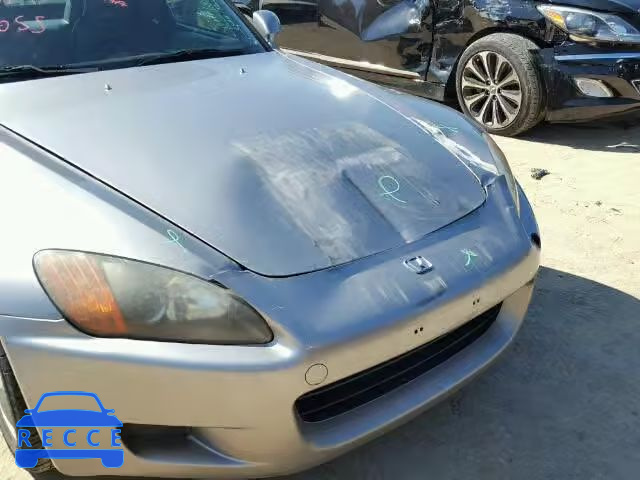 2000 HONDA S2000 JHMAP1149YT008968 image 8