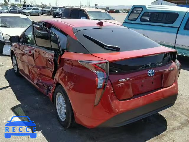 2017 TOYOTA PRIUS JTDKARFU2H3531487 image 2