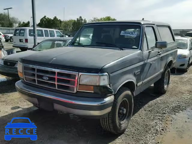 1992 FORD BRONCO 1FMEU15H3NLA37981 image 1