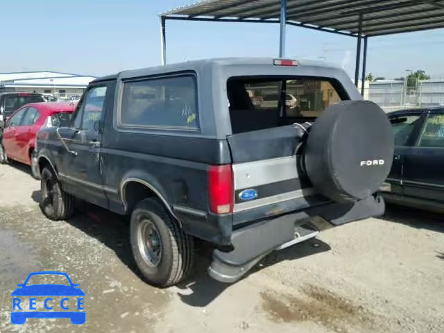 1992 FORD BRONCO 1FMEU15H3NLA37981 image 2