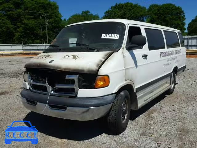 2002 DODGE RAM WAGON 2B5WB35Z12K124656 Bild 1