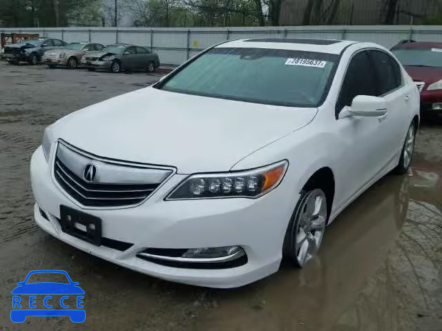 2014 ACURA RLX JH4KC1F31EC001878 зображення 1