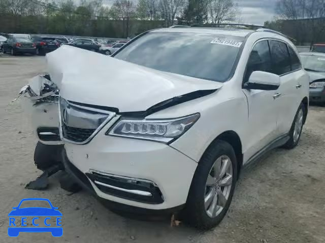 2016 ACURA MDX Advance 5FRYD4H9XGB044597 зображення 1