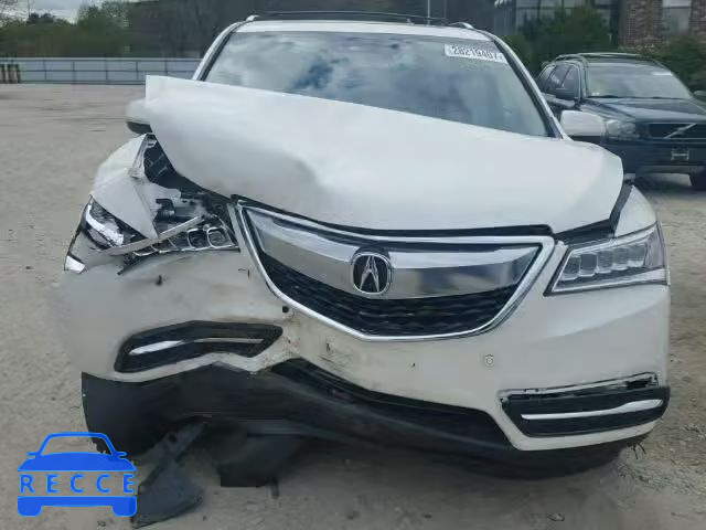 2016 ACURA MDX Advance 5FRYD4H9XGB044597 image 8