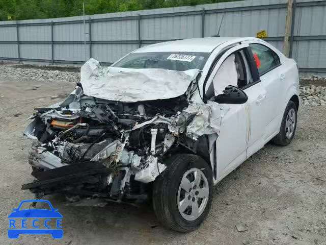 2016 CHEVROLET SONIC LS 1G1JA5SH4G4180614 зображення 1