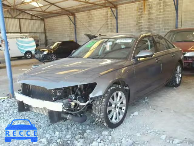 2013 AUDI A6 PREMIUM WAUGFAFC4DN064164 image 1