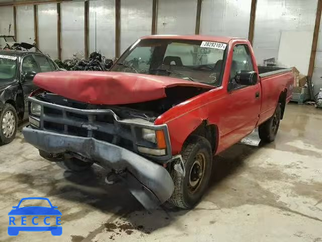 1992 CHEVROLET K1500 1GCEK14Z2NE109603 image 1